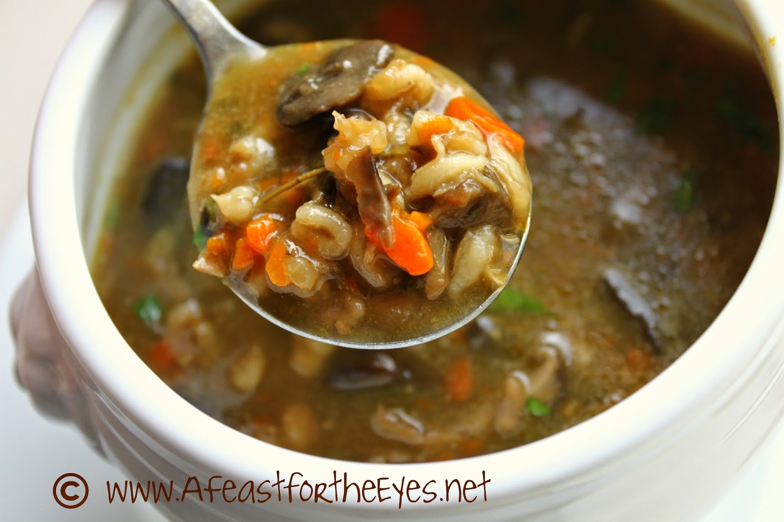 mushroom barley soup martha stewart